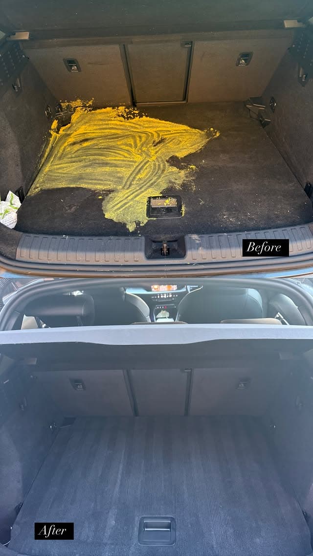 Boot stain removal transformation